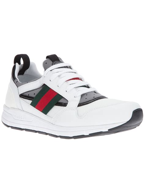 gucci runners white|gucci inspired trainers.